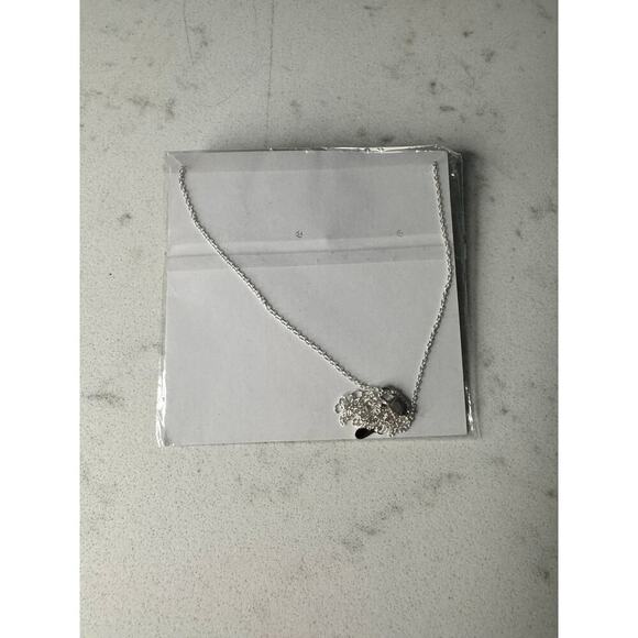 Sterling Silver Twisted Eternity Ring with Pearl & Great Grandma Necklace - Picture 3 of 3